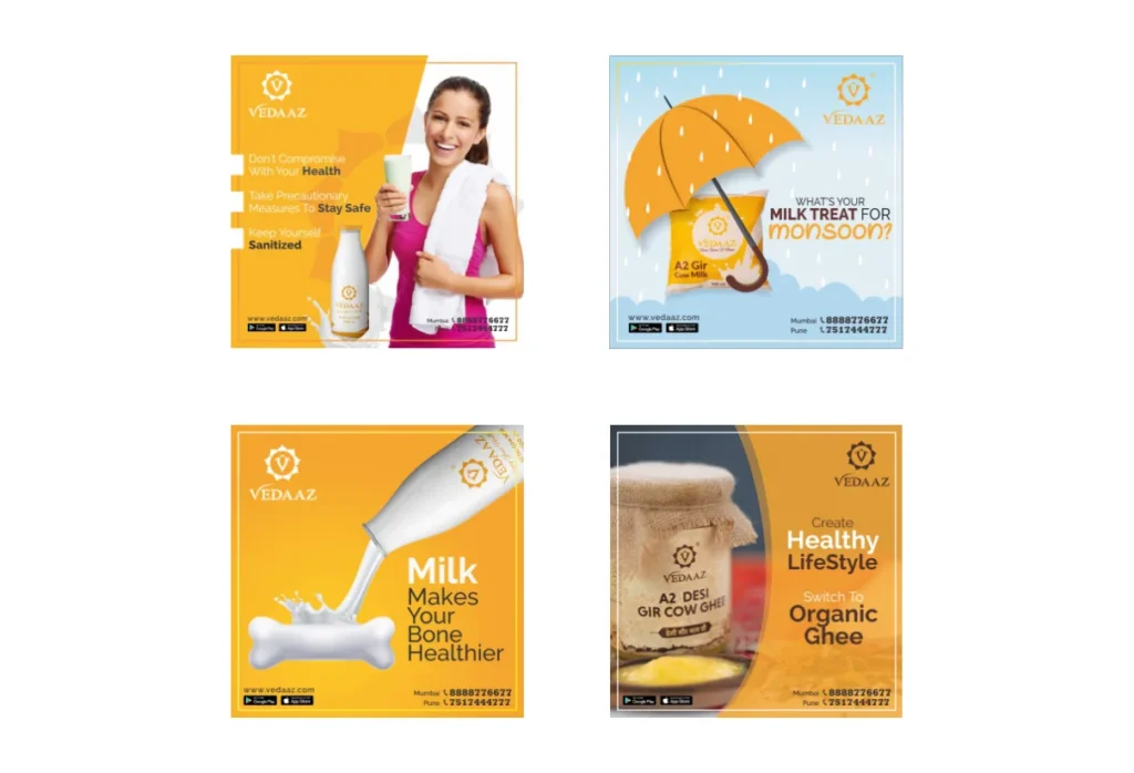 Vedaaz Organics — portfolio artwork